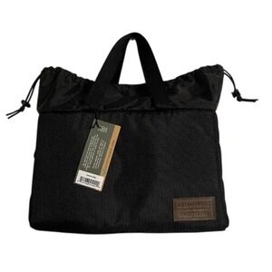 NWT Looptworks Limited Edition Upcycled Camera Bag Padded Insert Black Blue NEW
